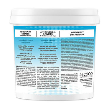 VR Extra Strength Powder Lightener Bleach, 8.75 Oz