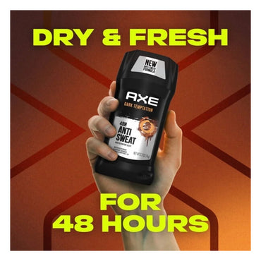Axe Dry Invisible Solid Anti-Perspirant Deodorant Stick, Dark Temptation - 2.7 Oz