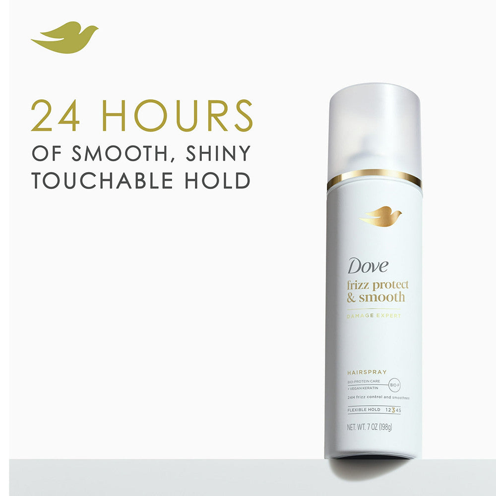 Dove Style Plus Care Strength And Shine Hairspray, Flexible Hold, 7 Oz
