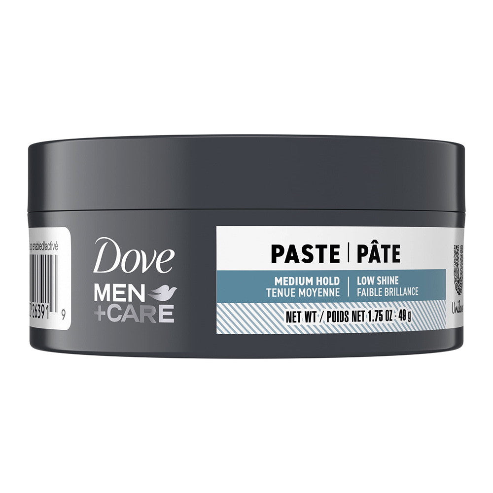 Dove Sculpting Hair Paste Pomade Textured Look Medium Hold Matte Finish for Mens Hair, 1.75 Oz