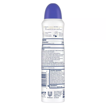 Dove Dry Spray Antiperspirant Deodorant Nourished Beauty, 3.8 Oz