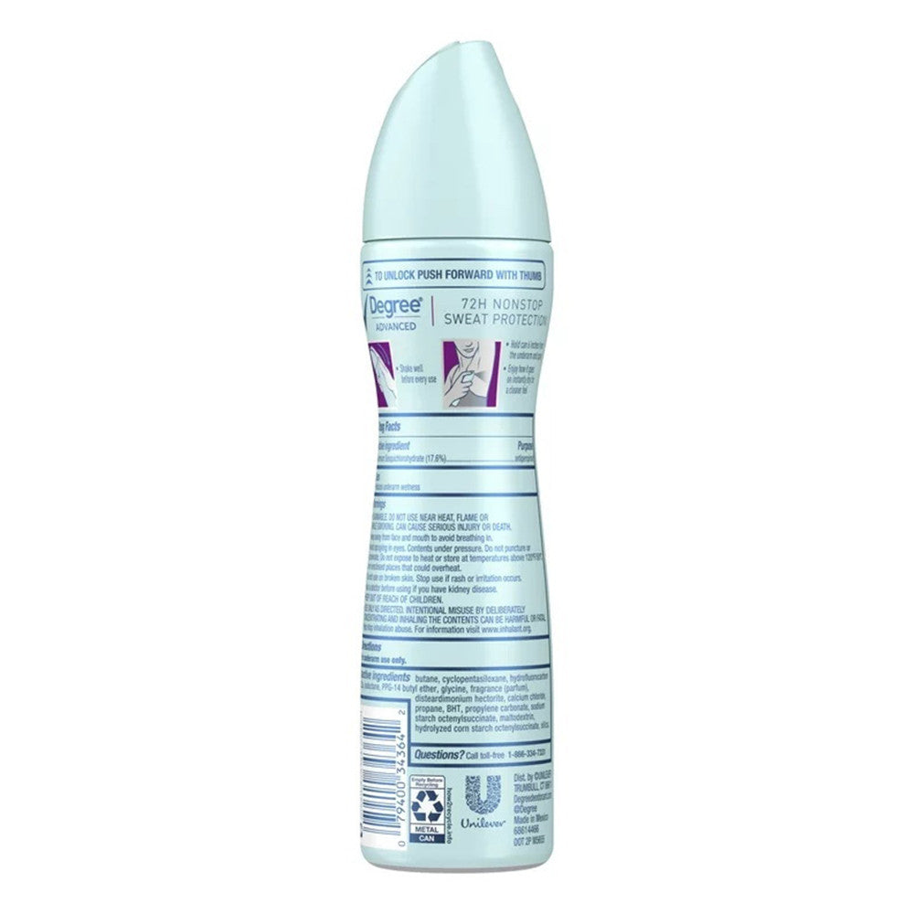 Degree Advanced 72H Motionsense Sexy Intrigue Antiperspirant Deodorant, 3.8 Oz