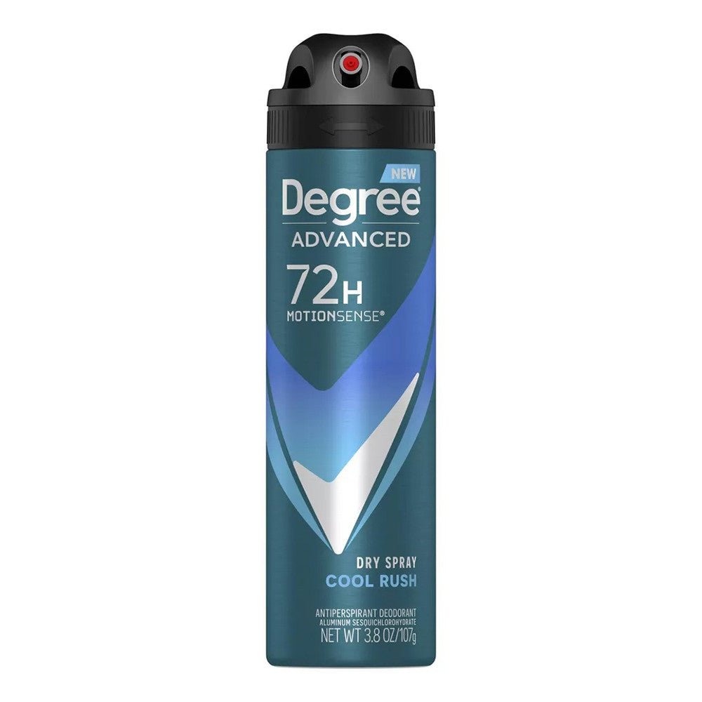 Degree Men Motionsense Dry Spray Antiperspirant, Cool Rush, 3.8 Oz