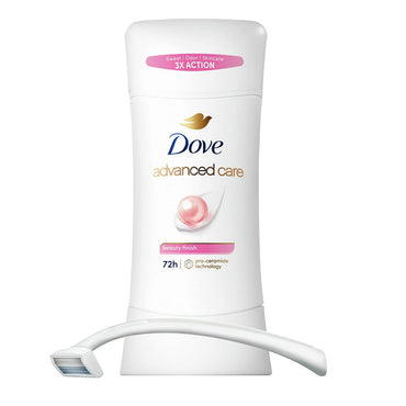 Dove Advanced Care Antiperspirant Deodorant, Beauty Finish, 2.6 Oz