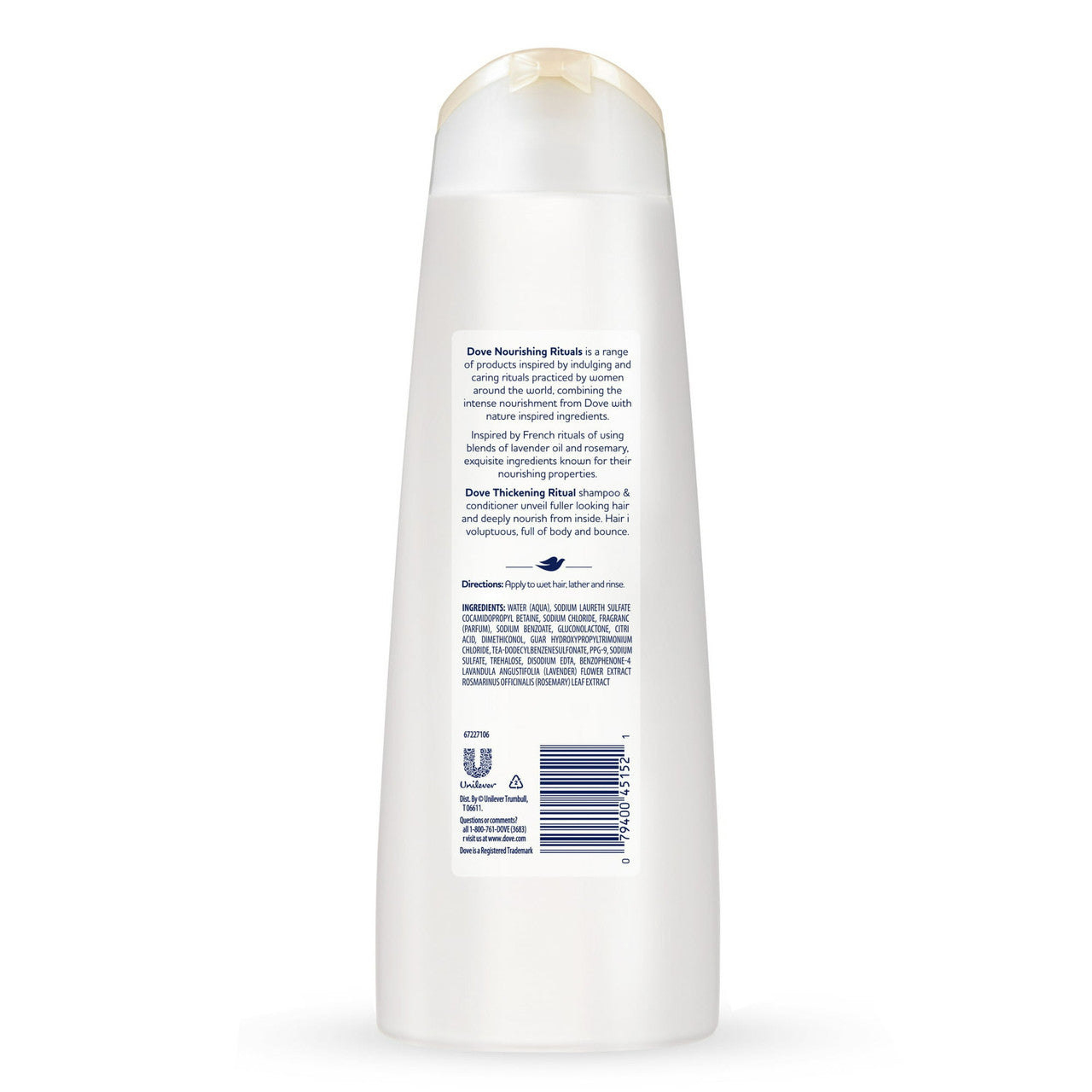 Dove Nourishing Secrets Thickening Shampoo, 12 Oz