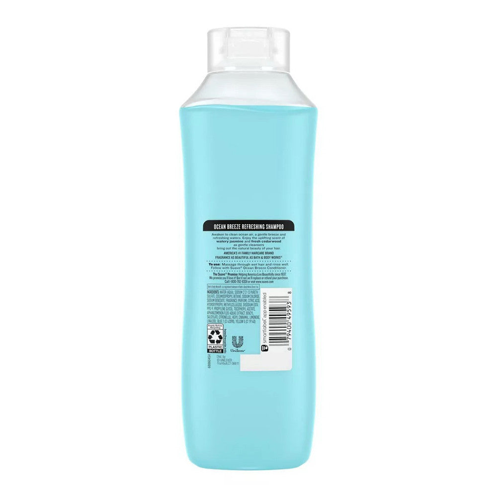 Suave Refreshing Shampoo, Ocean Breeze, 22.5 Oz