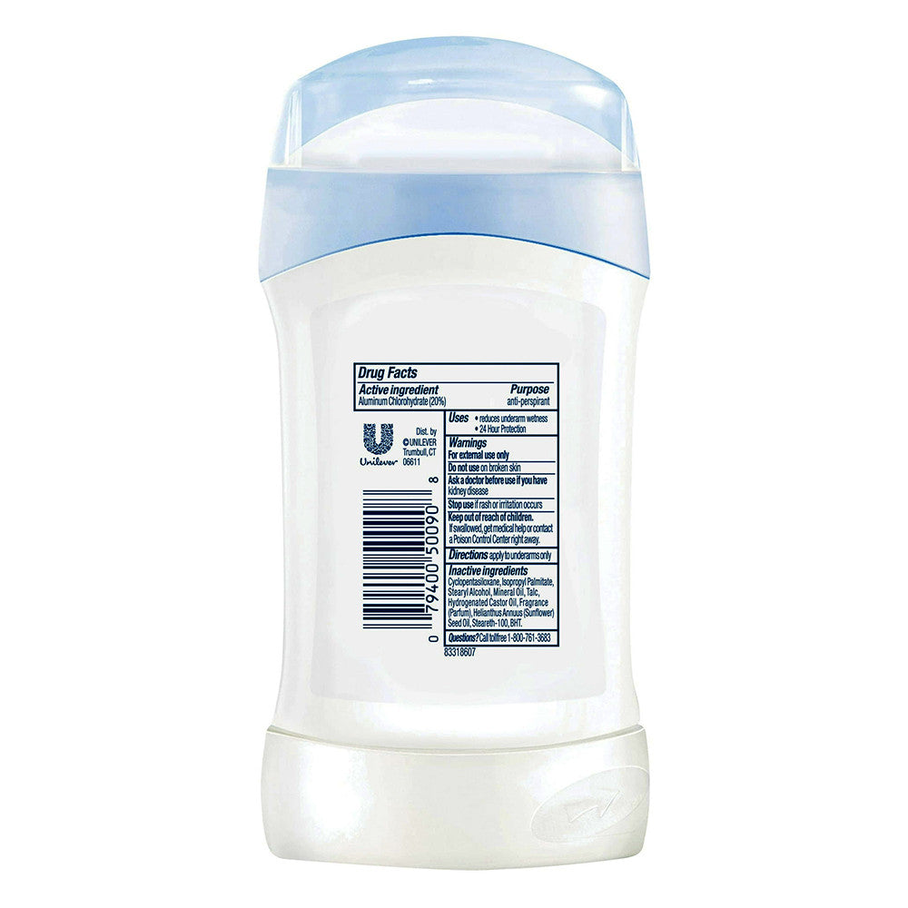 Dove Invisible Solid Antiperspirant Deodorant Stick Fresh, 1.6 Oz