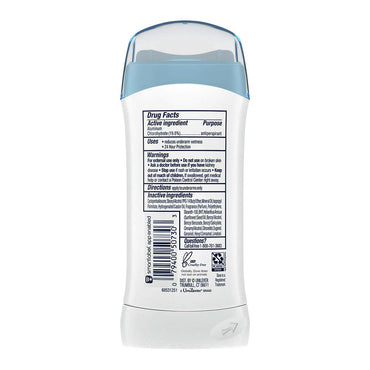 Dove Antiperspirant And Deodorant Invisible Solid, Original Clean, 2.6 oz