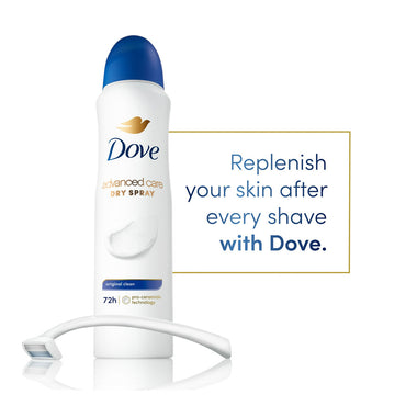 Dove Dry Spray Antiperspirant Deodorant Original Clean, 3.8 Oz
