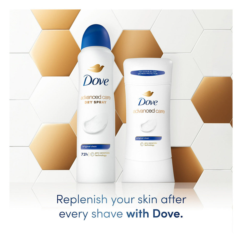 Dove Dry Spray Antiperspirant Deodorant Original Clean, 3.8 Oz