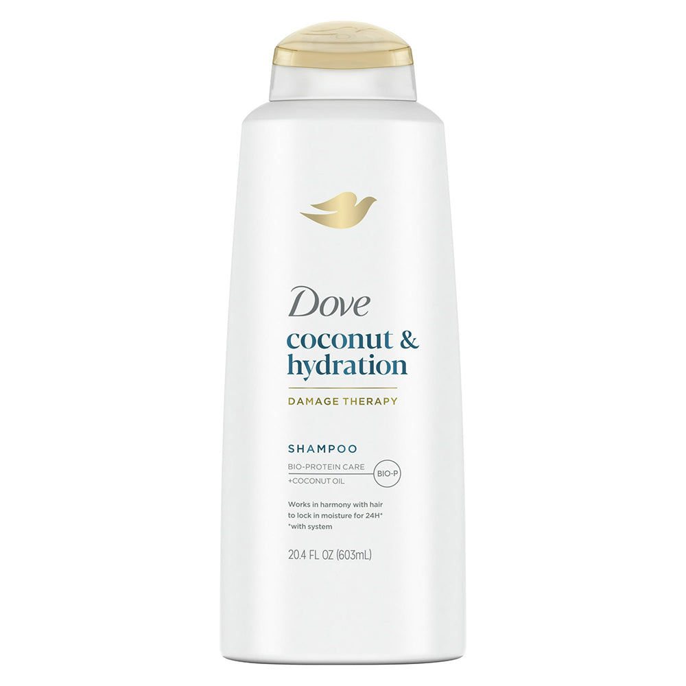 Dove Nourishing Coconut and Hydration Shampoo for Soft and Smooth Hair 20.4Oz (603ml)
