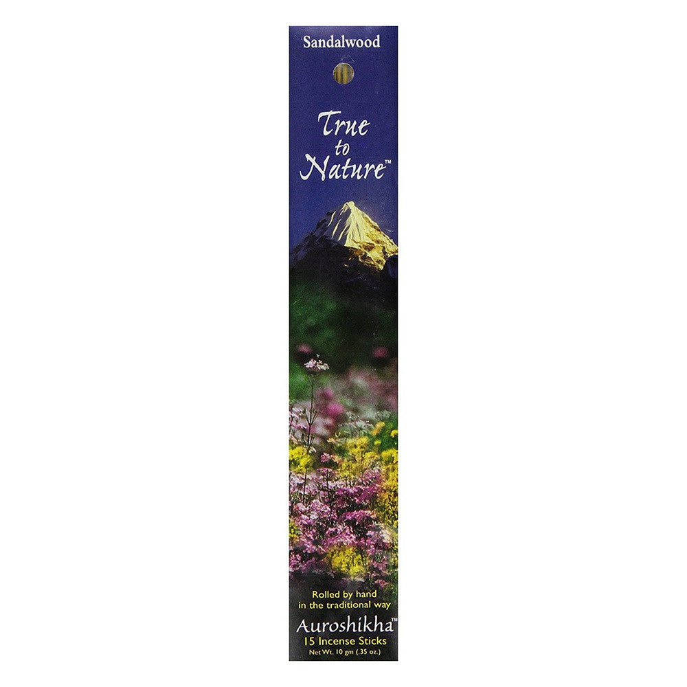 Auroshikha True To Nature Sandalwood Incense Sticks, 10 Gm