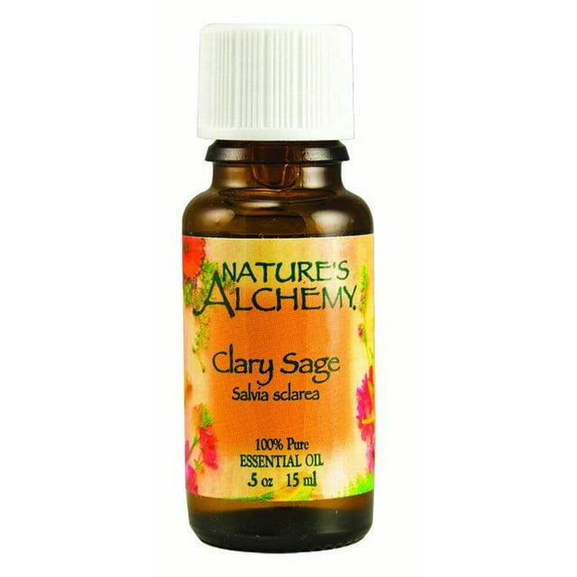 Natures Alchemy Clary Sage Pure Essential Oil - 0.5 Oz