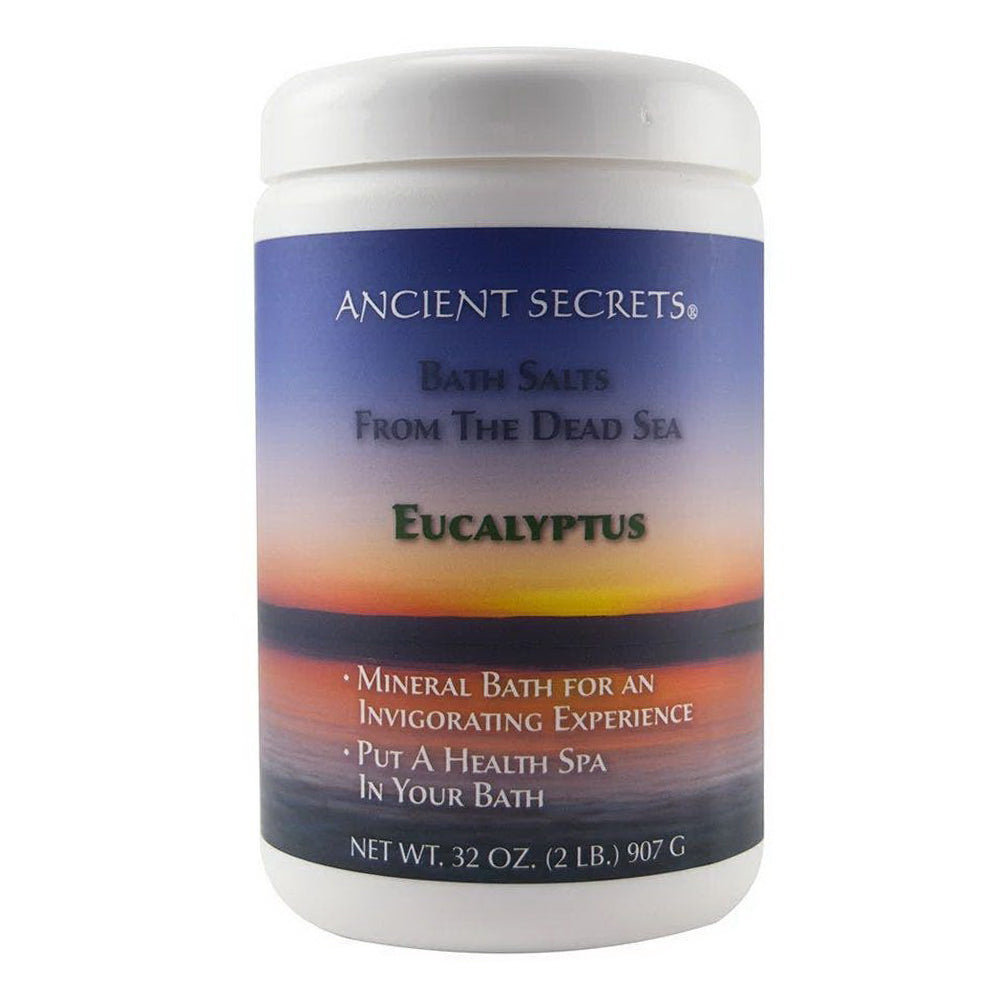 Ancient Secrets Aromatherapy Mineral Baths Salts from the Dead Sea Eucalyptus 32Oz (907g)