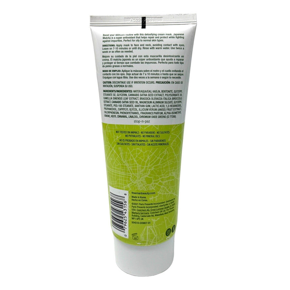 Freeman Facial Japanese Matcha Cream Mask, 6 Oz