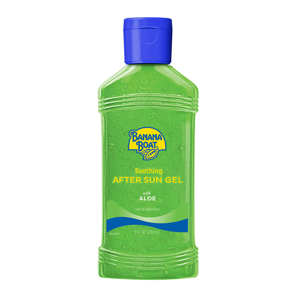 Banana Boat Burn Relief Soothing Aloe After Sun Gel, 8 Oz