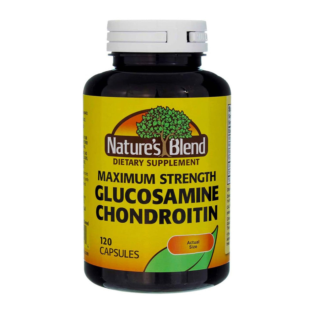 Natures Blend Glucosamine Chondroitin Capsules, 120 Ea
