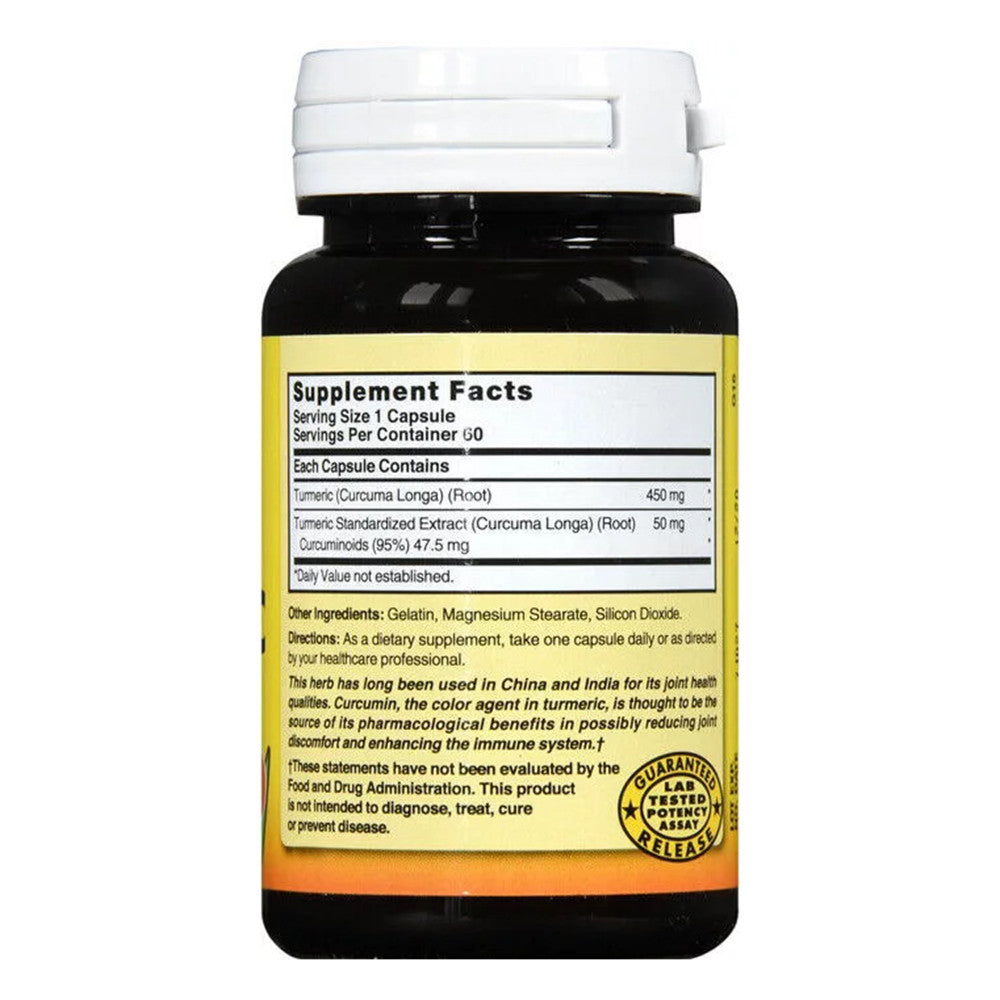 Natures Blend Turmeric 500 Mg Capsules, 60 Ea