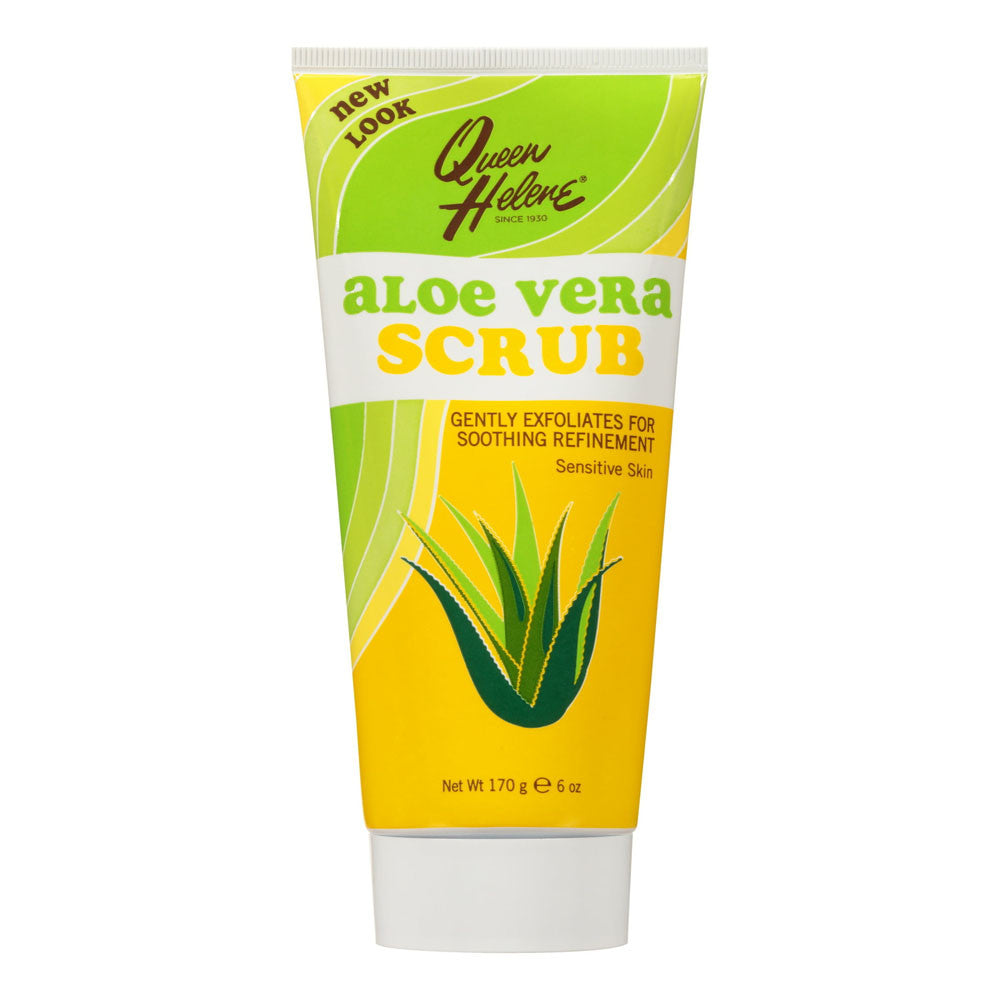 Queen Helene Aloe Vera Natural Facial Scrub, 6 Oz