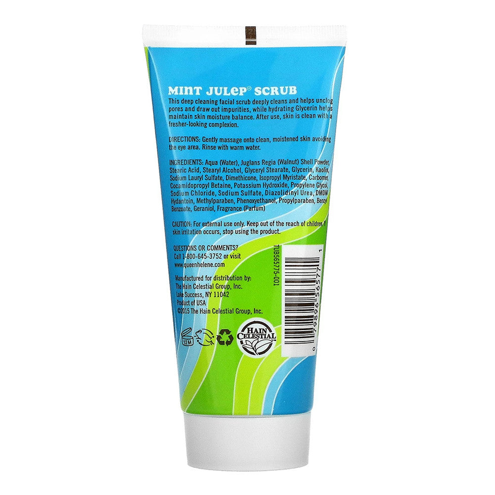 Queen Helene Mint Julep Refreshing Natural Facial Scrub, 6 Oz