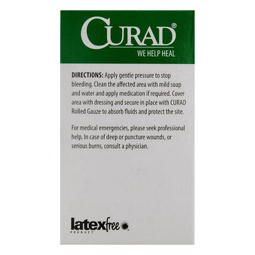 Curad Cotton Bandage Roll, 3 Inch, 1 Ea