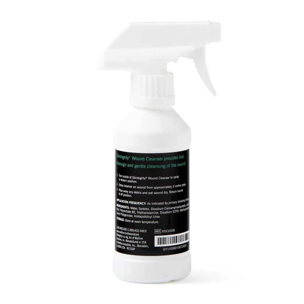 Medline Skintegrity Wound Cleanser Spray, 8 Oz