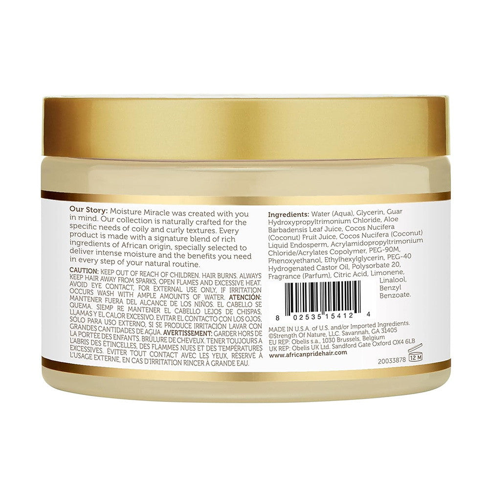 African Pride Moisture Miracle Detangle and Condition Pre-Shampoo, 12 Oz