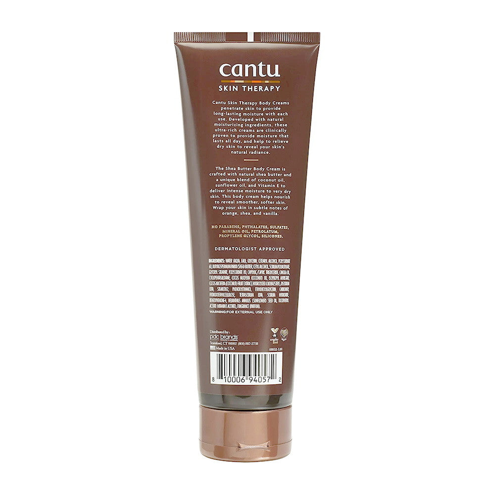 Cantu Skin Therapy Nourishing Shea Butter Body Cream with Vitamin E, 8.5 Oz