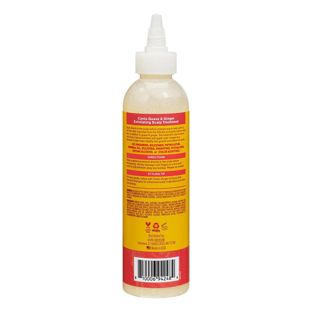 Cantu Guava and Ginger Scalp Exfoliating Pre Poo Treatment, 6 Oz
