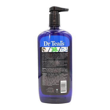 Dr Teals Pure Epsom Salt 3 In 1 Foaming Bath with Mentol, 34 Oz