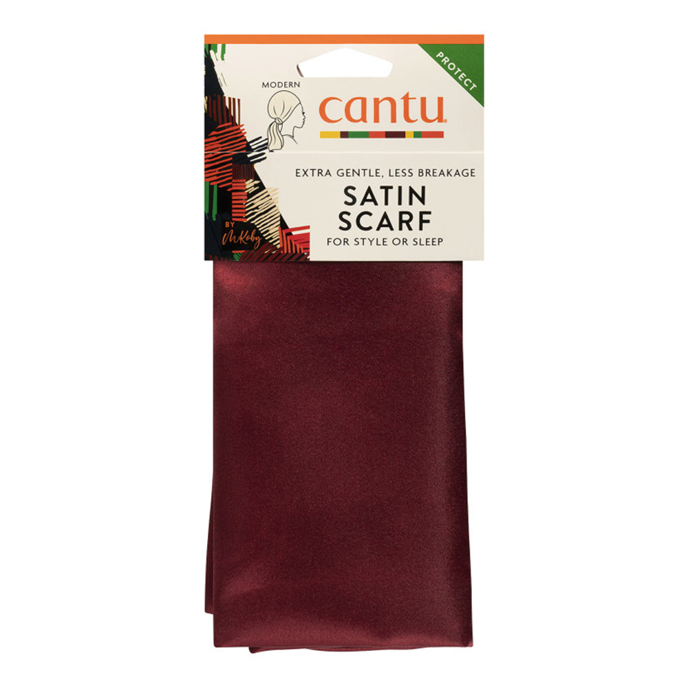 Cantu Satin Scarf for Hair Protection Sleep or Style Moisture Retention 1Ea