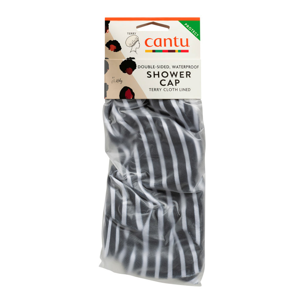 Cantu Waterproof Terry Cloth Lined Shower Cap 1Ea