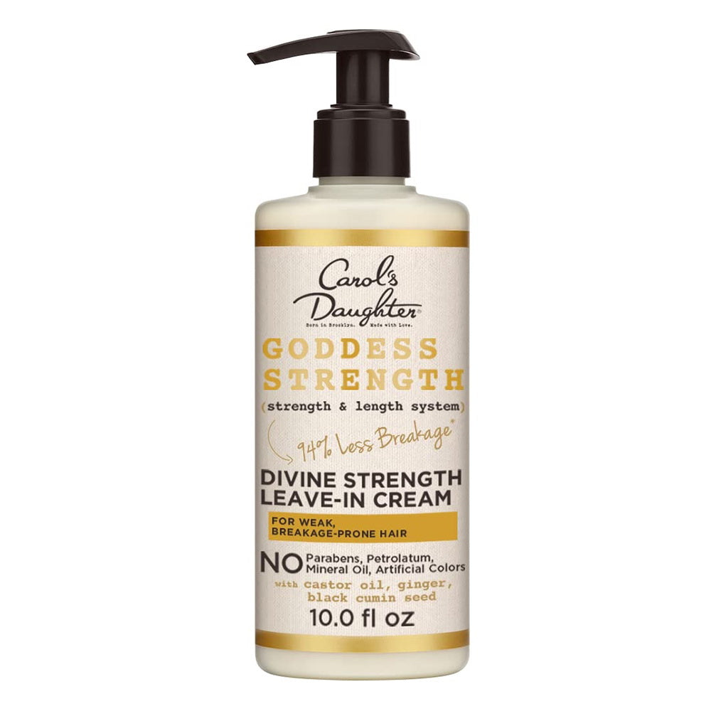 Carols Daughter Goddess and Divine Strength Leave In Cream for Weak and Breakage Prone Hair 10Oz (295ml)