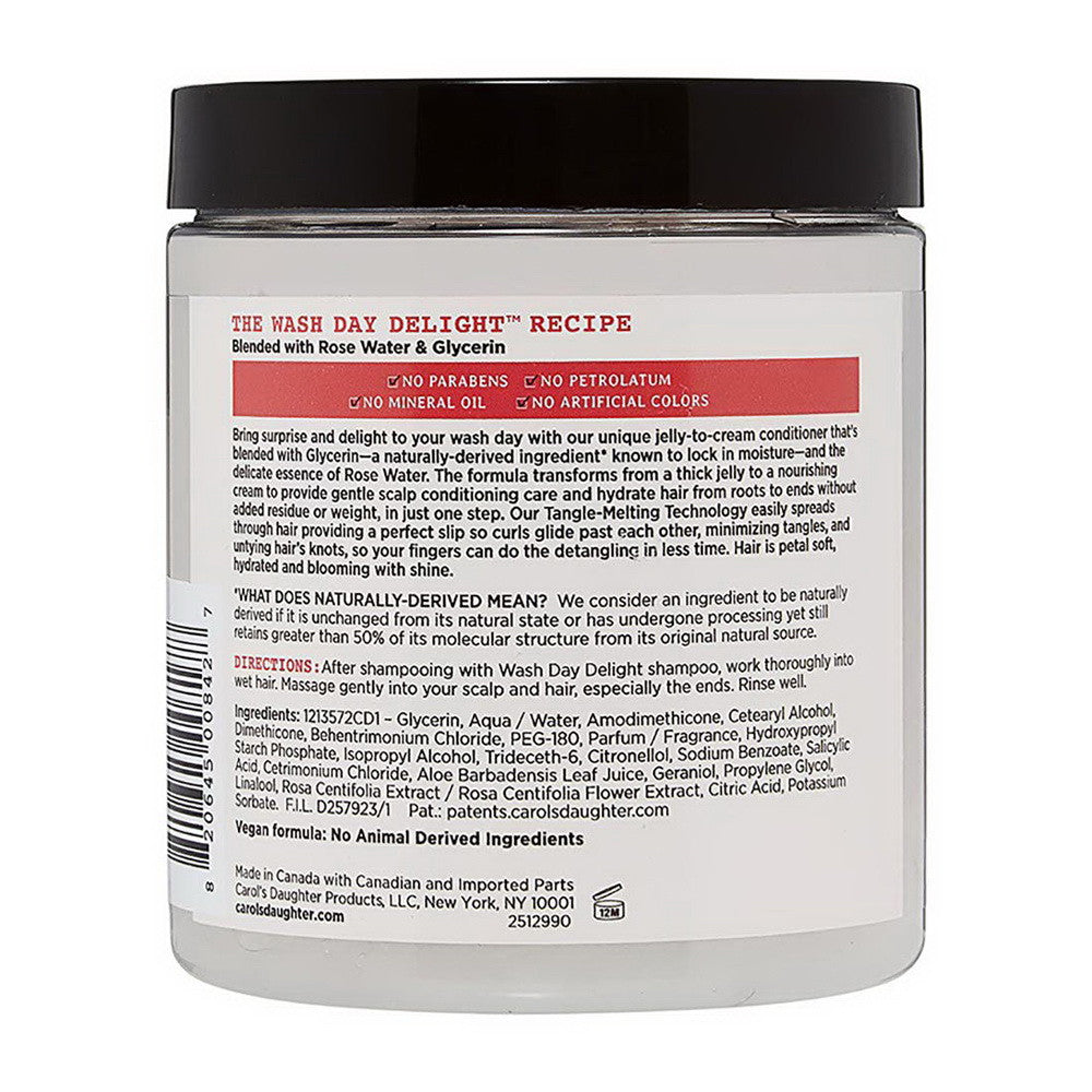 Carols Daughter Wash with Glycerin and Rose Water Day Delight Dream Detangler Jelly To Cream Conditioner, 20 Oz
