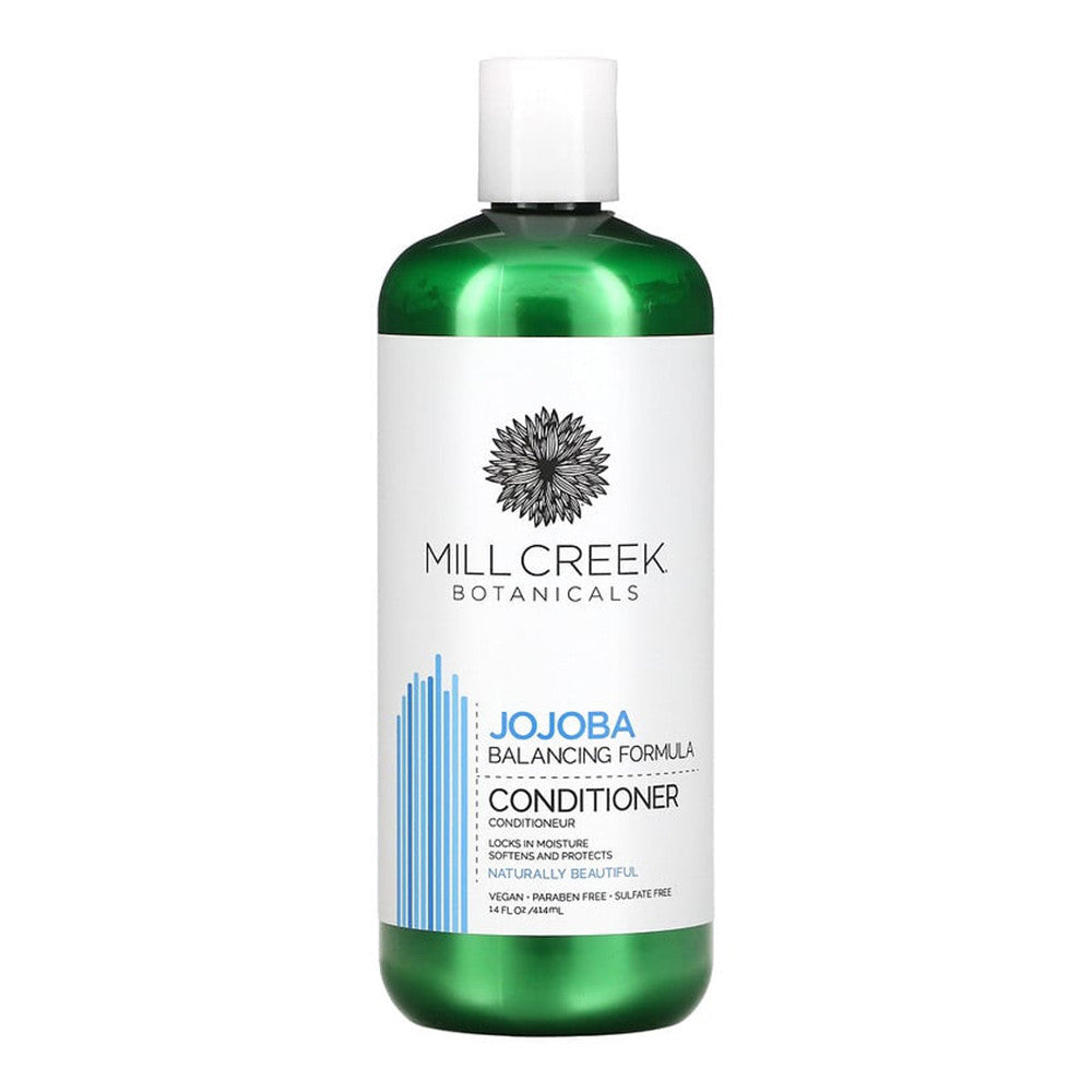 Mill Creek Botanicals Jojoba Hair Conditioner Balancing Formula, 14 Oz