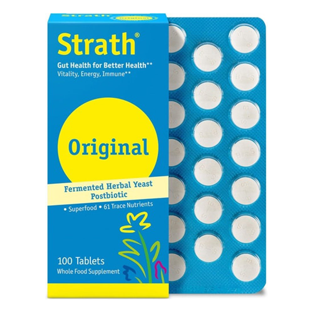 Bio Strath Original Fermented Herbal Yeast Tablet 100Ea