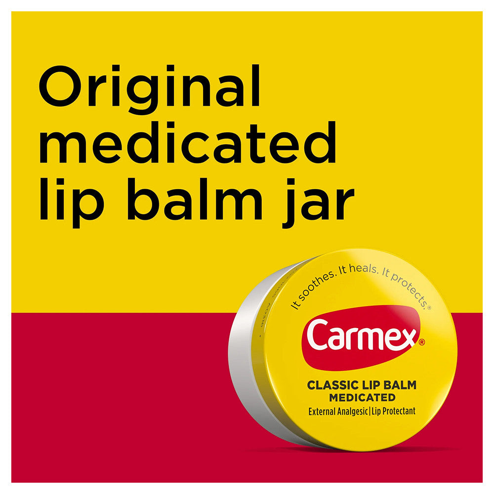 Carmex Original Classic Lip Balm Medicated, 0.25 Oz