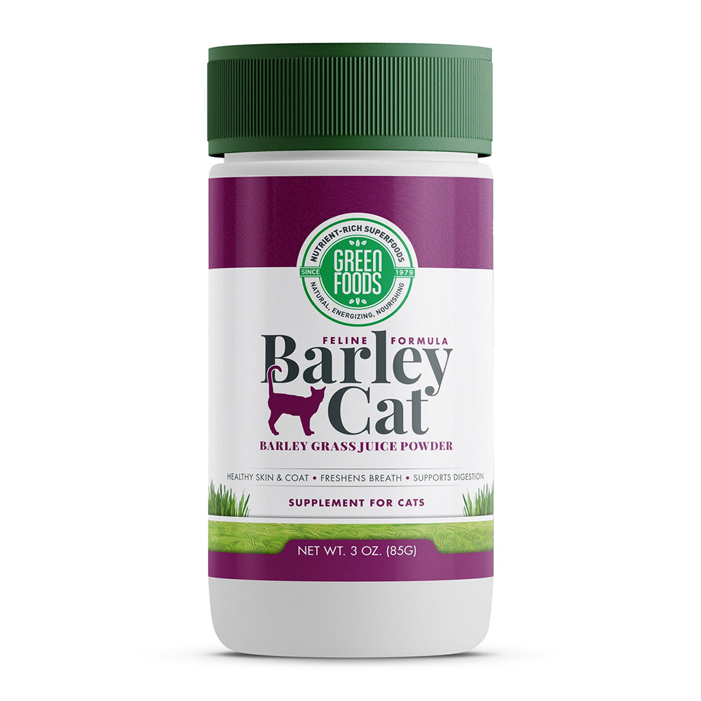 Green Foods Barley Cat Juice Powder, 3 Oz