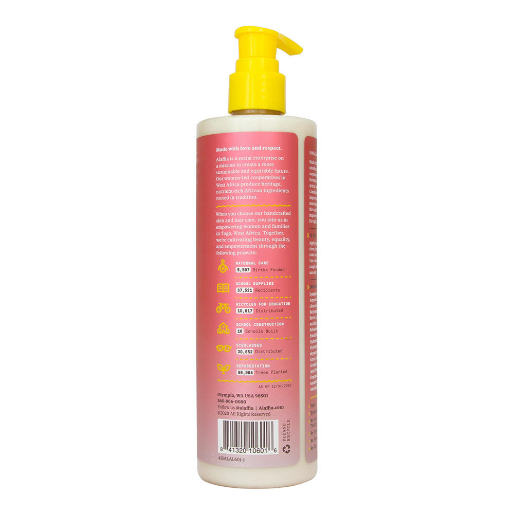 Alaffia Beautiful Curls Curl Activating Leave In Conditioner with Shea Butter, 12 Oz
