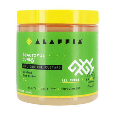 Alaffia Beautiful Curls Curl Control Custard, 8 Oz