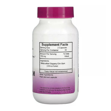 Dr. Christopher Single Herb Slippery Elm 500 Mg Capsules, 100 Ea