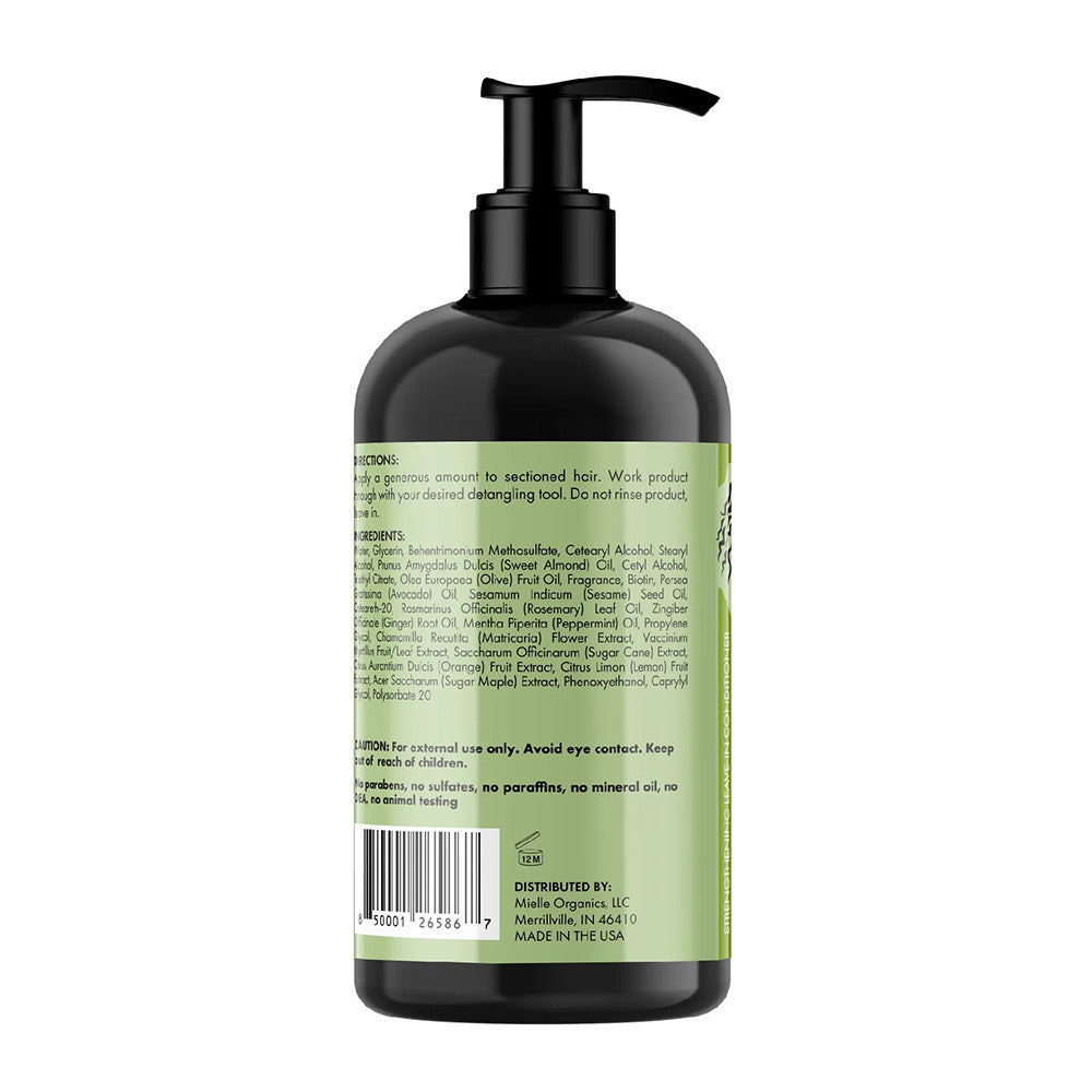 Mielle Rosemary Mint Strengthening Leave In Conditioner, 12 Oz