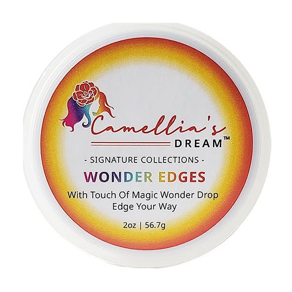 Camellias Dream Wonder Edges for Smoothing Styling and Strengthening Hair Edges 2Oz (56.7g)