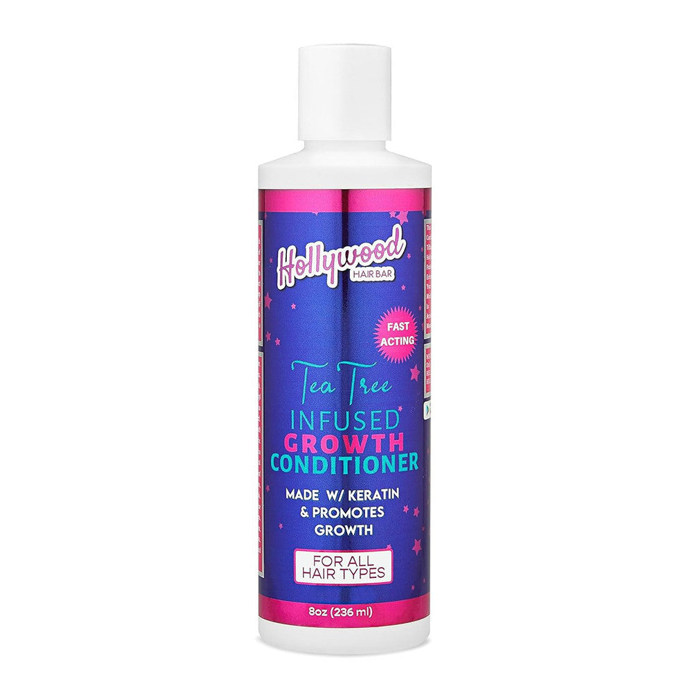 Hollywood Hair Bar Tea Tree Infused Growth Conditioner, 8 Oz