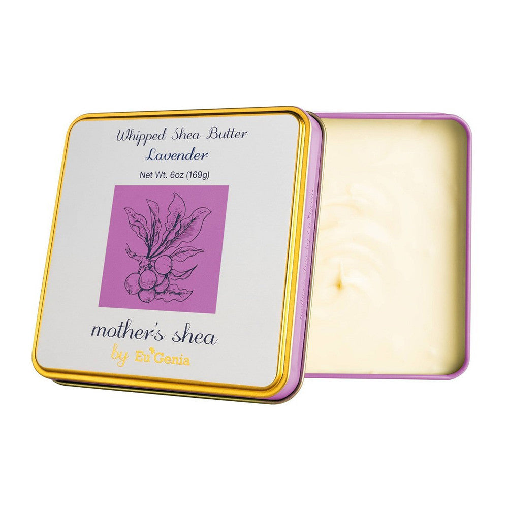 Mothers shea Whipped Body Butter with Lavender, 6 Oz
