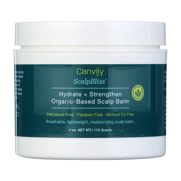 Canviiy Scalp Bliss Hydrate and Strengthen Organic Based Scalp Balm, 4 Oz