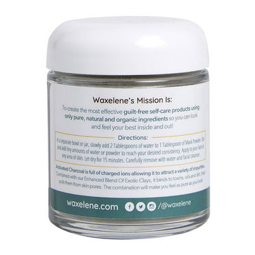 Waxelene Detoxifying Mud Mask for Deep Pore, 3 Oz