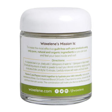 Waxelene Clarifying Mud Mask for Wrinkles, 3 Oz