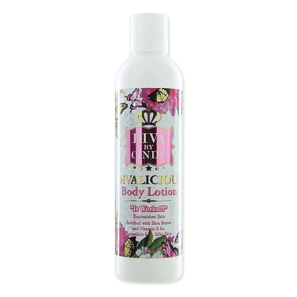 Diva By Cindy Divalicious Body Lotion with Shea Butter Hydrating Nourishing 8Oz (236ml)