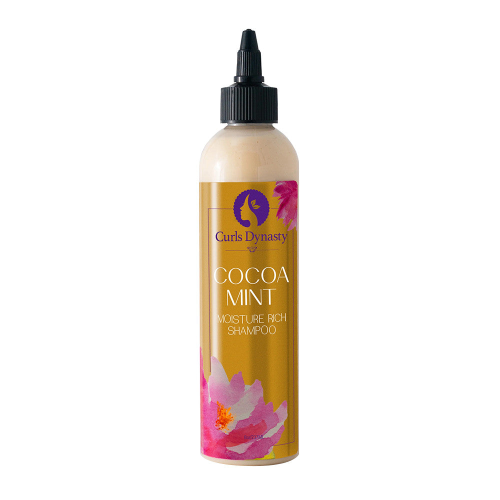 Curls Dynasty Cocoa Mint Moisture Rich Shampoo, 8 Oz